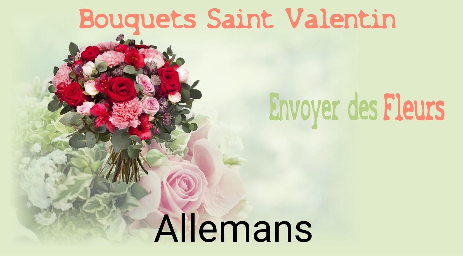 Roses de Saint-Valentin livrées à Allemans